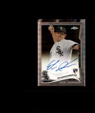 2014 Topps Chrome #98 Erik Johnson Auto