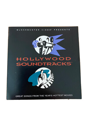 HOLLYWOOD SOUNDTRACKS CD~Blockbuster Video~1995~Song Hits from Movies