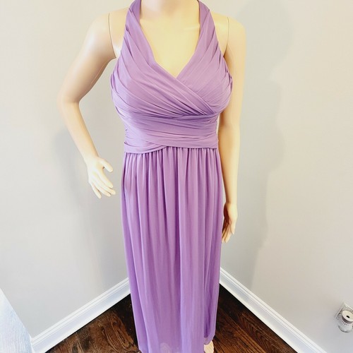 BRIDAL Mesh Long Bridesmaid Dress 