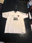 Game Worn Used Princeton Tigers Soccer Jersey Size M DIADORA #21