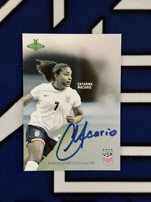 CATARINA MACARIO 2024 PARKSIDE NWSL USWNT ONOT ONE NATION ONE TEAM AUTO /100 (B)
