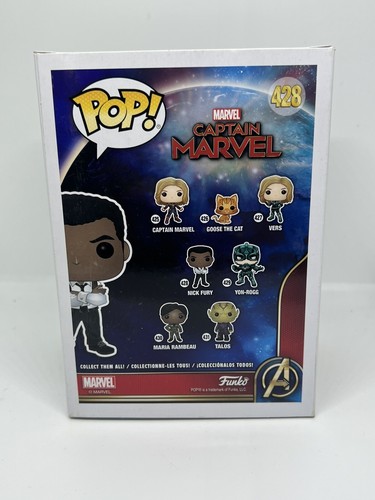 Captain Marvel #428 Nick Fury - Marvel Funko POP - Picture 3 of 5