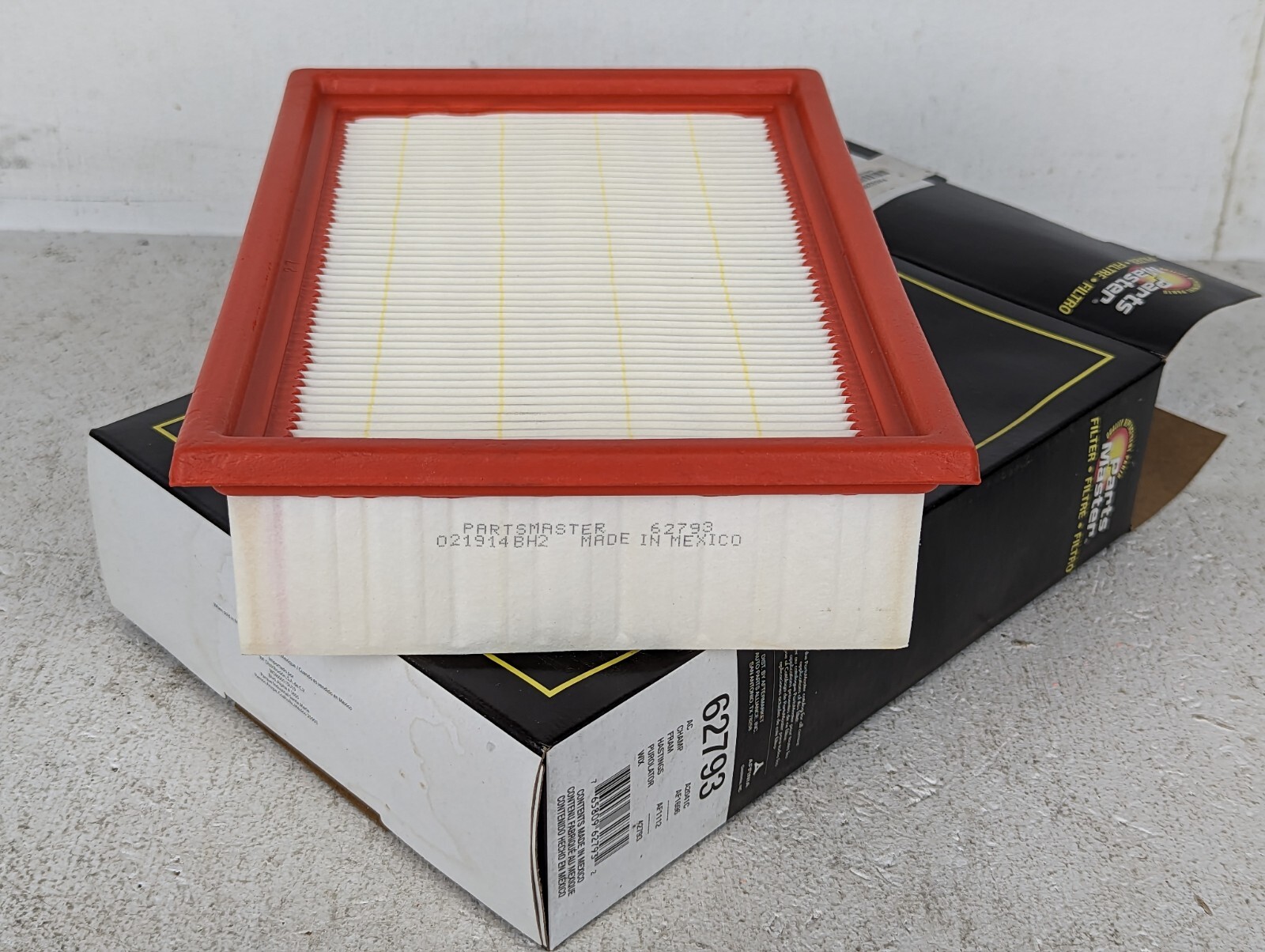 Air FilterGAS Parts Master 62793 for sale online eBay