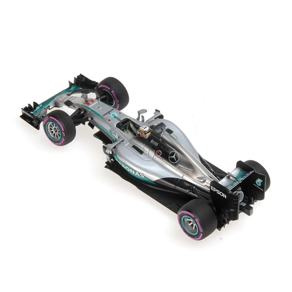 Mercedes W07 Gp. Abu Dhabi Nº 44 Lewis Hamilton 2016 MINICHAMPS 1:43 Ed.lim - Image 3 of 3