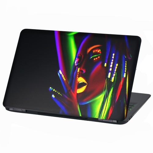 Naklejka foliowa na laptopa 13"-17" cali Skin Vinyl Notebook LP10 Neon Girl