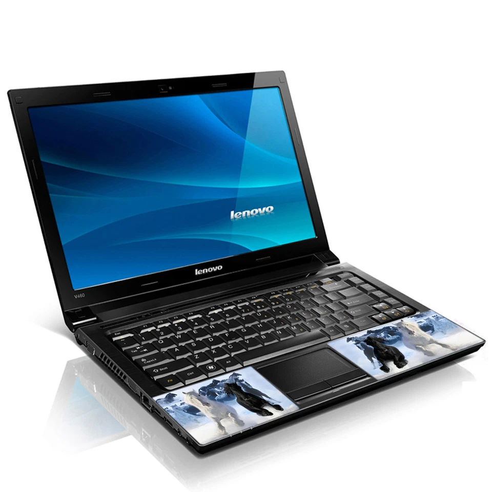 Laptop Skin Sticker Notebook Decal Horses Winter for Dell Apple Asus HP 13"-16" - Image 3 of 4