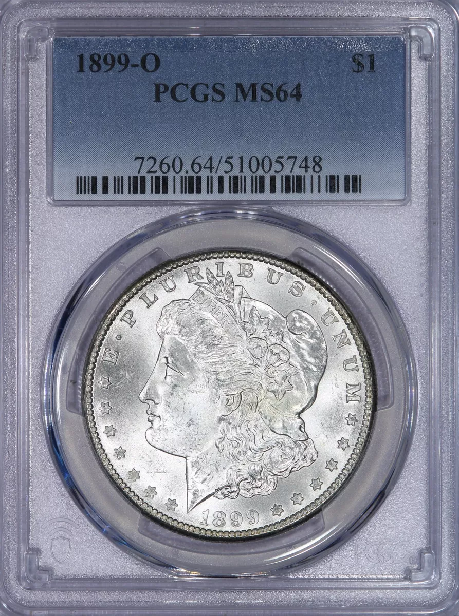 MS 64 Graded 1899 Year Morgan US Dollars (1878-1921) for sale | eBay