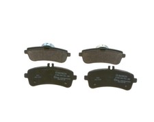 BOSCH Bremsbeläge Bremsbelegsatz hinten für Mercedes-Benz C-Klasse T-Model