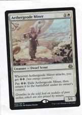 Magic: MTG: Aether Revolt: Foil: Aethergeode Miner
