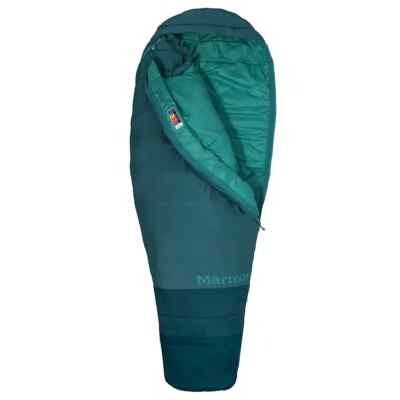 Marmot Women's TRESTLES 15 TL 39760LZ Sleeping Bag Dark Agave/Sea Moss MSRP $126