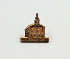 Kirtland Ohio Temple Lapel Pin or Tie Tack -- Wedding Groomsmen LDS Mormon