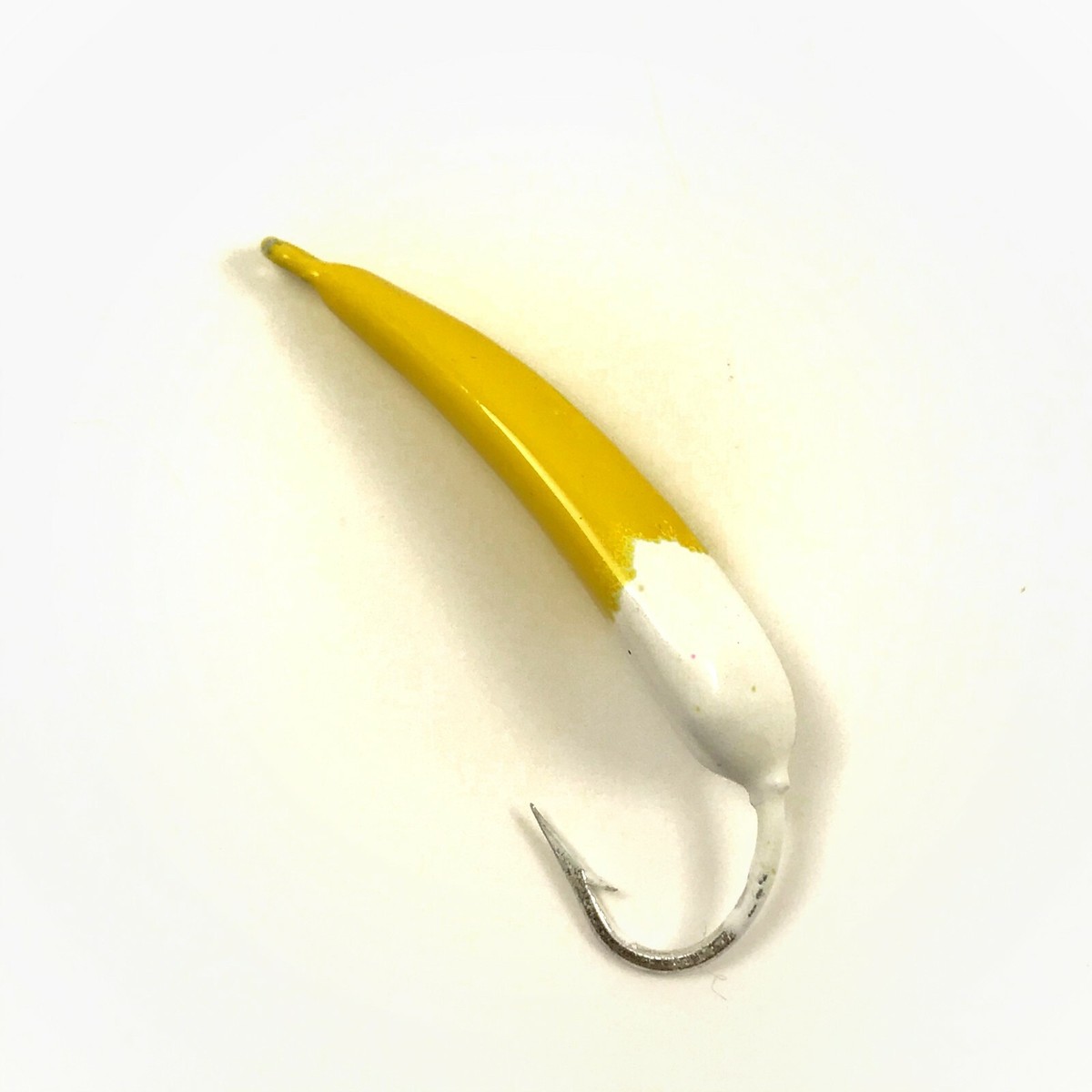 10 Jig T&A JIGS Wacky Per Pesca In Mare – Bianco/Giallo Chartreuse, 1/8 Oz – 1 Oz, Amo 1/0 - Foto 3
