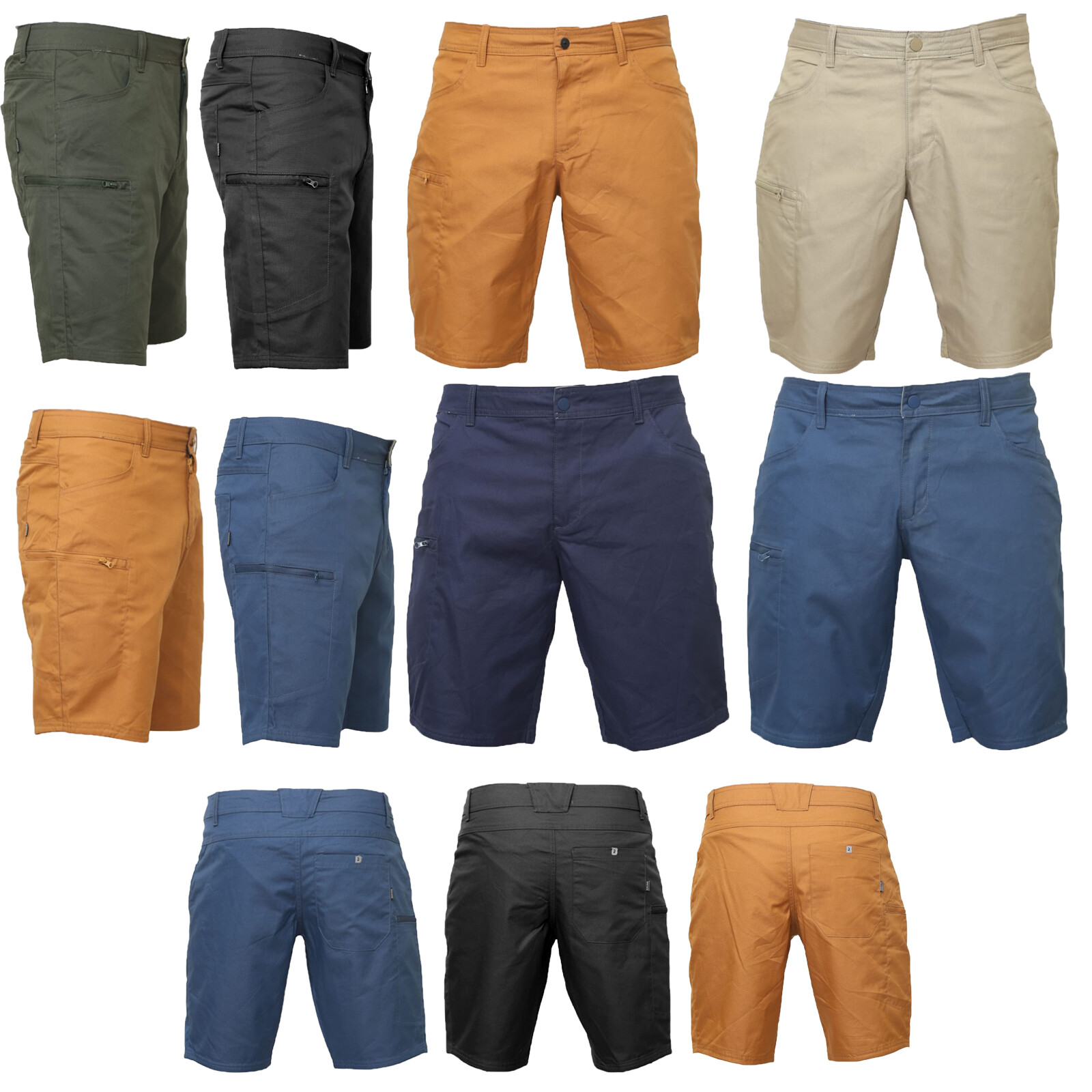 PANTALONES CORTOS VAQUEROS DE ALGODÓN LISOS VERANO CARGO CLÁSICOS MEDIO PANTALÓN PLAYA GIMNASIO PANTALONES