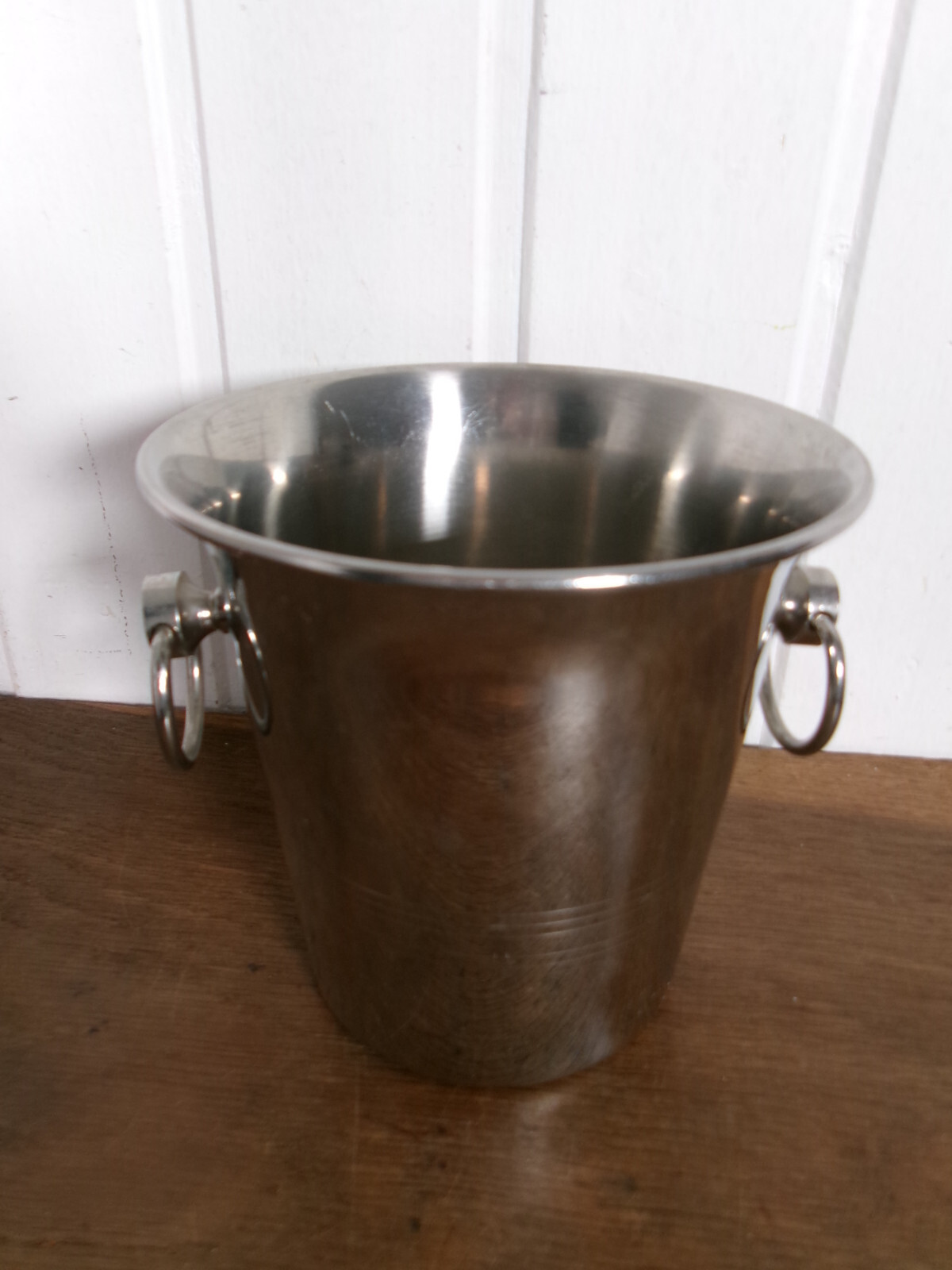 Seau à Champagne / Glace Vintage Guy Degrenne, Inox Made In France