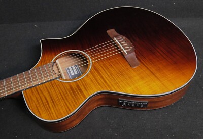 IBANEZ AEWC32FM ASF 6 STRING EXOTIC Acoustic-Electric FLAME TOP Fishman
