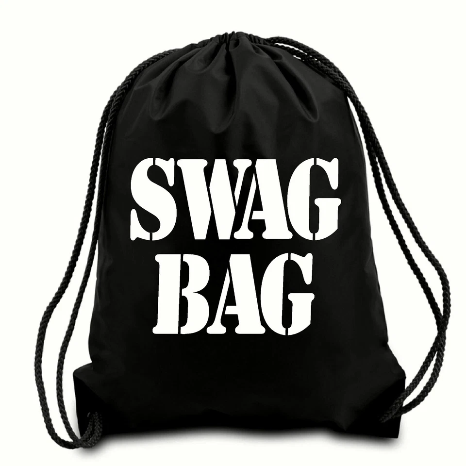 TEEZ™ Swag Bag , Gym Bag, Draw String Bag , Book Bag Fancy Dress