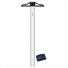 Liquidraw T Square Ruler 60cm 24" Acrylic T-Square Shape Drawing Drafting Rulers