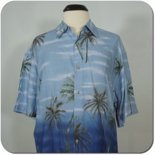 HOLLIS RIVER Shirt M MEDIUM Mens Hawaiian