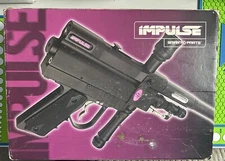 SMART PARTS IMPULSE PAINTBALL MARKER BOX + ASSORTED MANUALS - RED - (NO MARKERS)