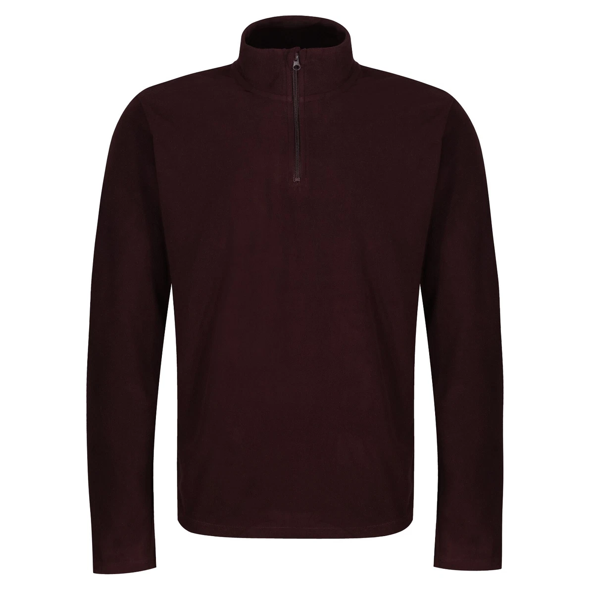 New Mens Jumper Half Zip Pullover Long Sleeve Polar Work Outdoor