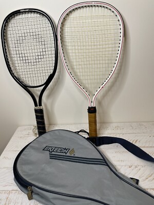 Spalding Smasher And DP Midsize Racquetball Racquet With Cover Lot Of 2