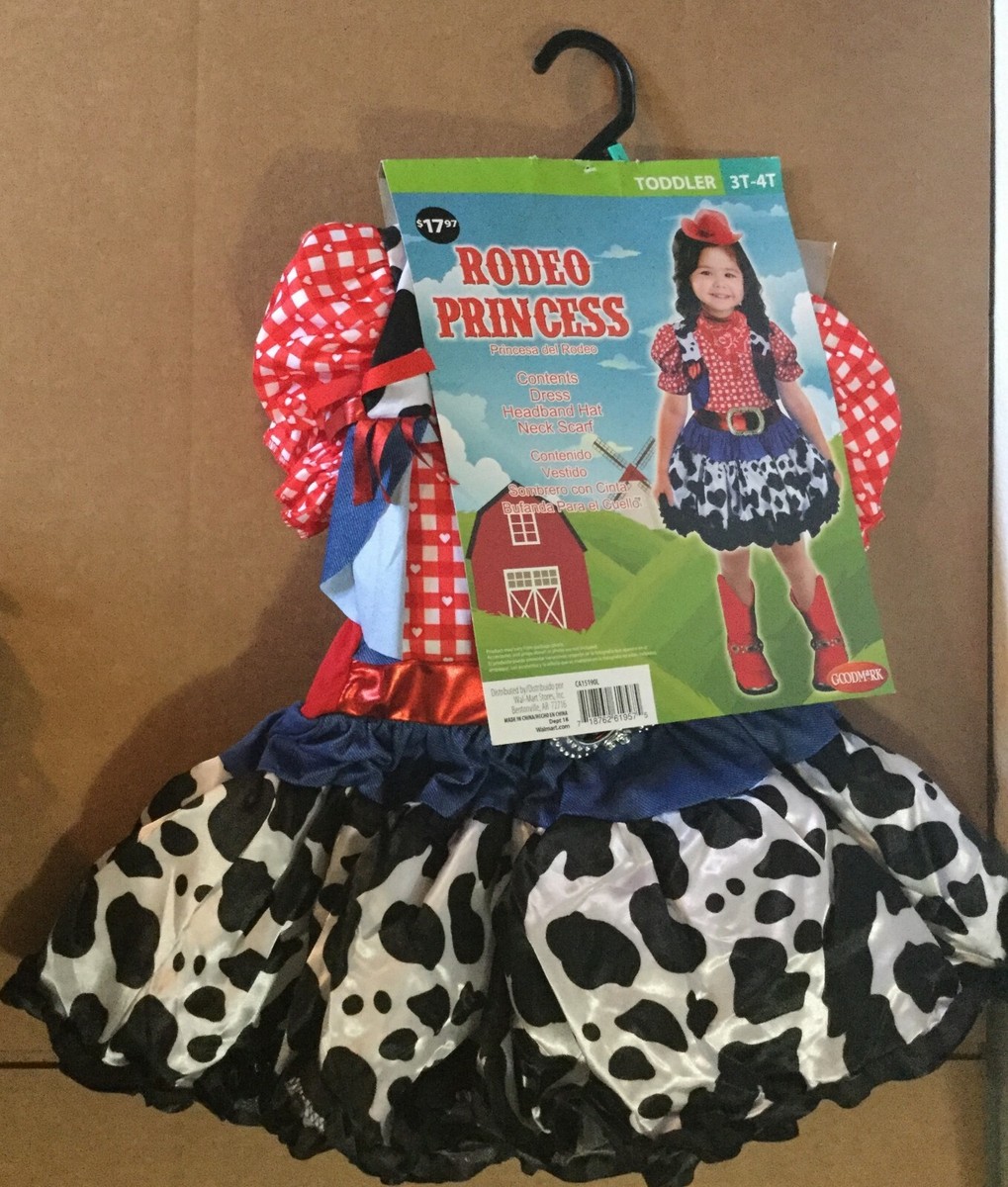 my Halloween Outfit RODEO PRINCESS Toddler 3T- 4T NEW | eBay