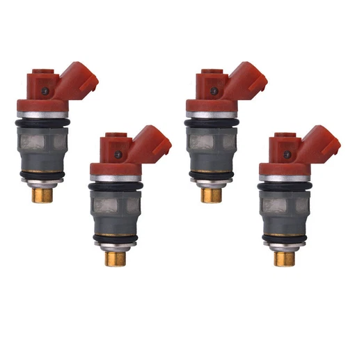 4Pcs Fuel Injectors 23250-76020 23209-79055 For Toyota Previa DX LE 1994-1997 - Picture 4 of 10