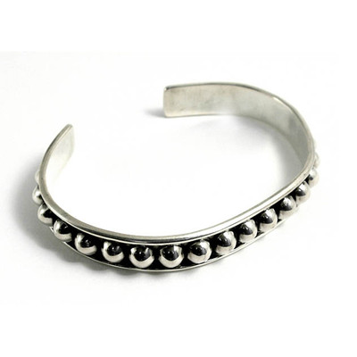 Sterlingsilber mexikanisches Drehmoment massiv schwer 28 g Stamm 10 mm UK HM Unisex 7,5'' Box