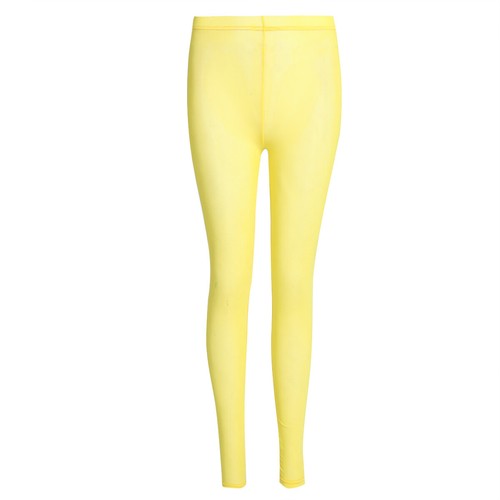 Damen Leggings High Rise Durchscheinend Weich Elastisch Lang Hose Yoga Sport Gym - Picture 9 of 165