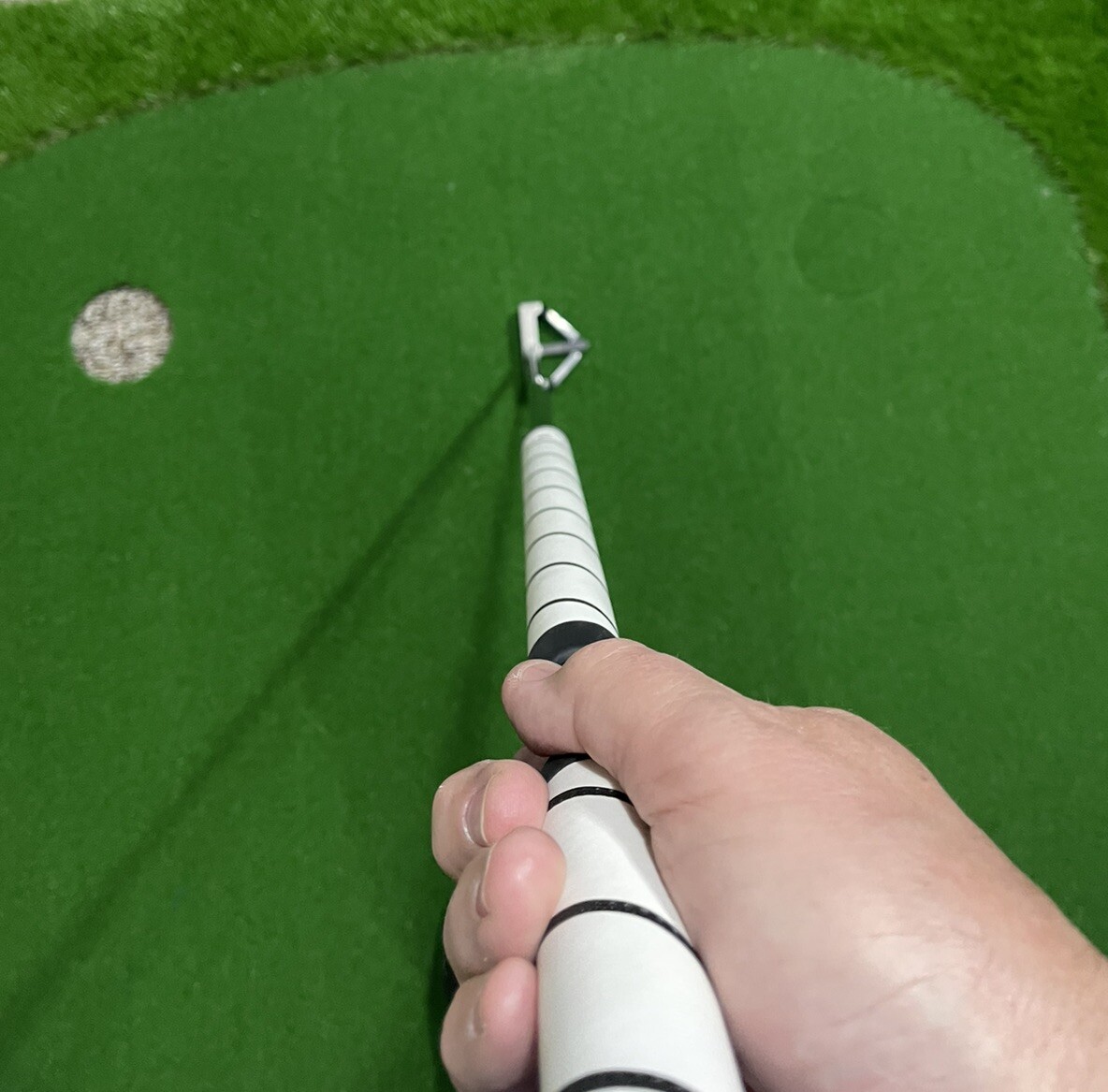 “Yes” Emma Putter Steel Right 44” Broomstick Style. LAB Golf Split Grip. NICE! eBay