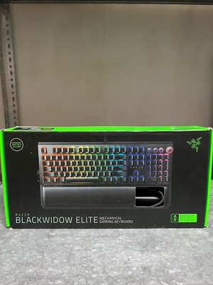 Gaming-Tastatur Razer BlackWidow Elite USB Schwarz (RZ03-02622500-R3G1)