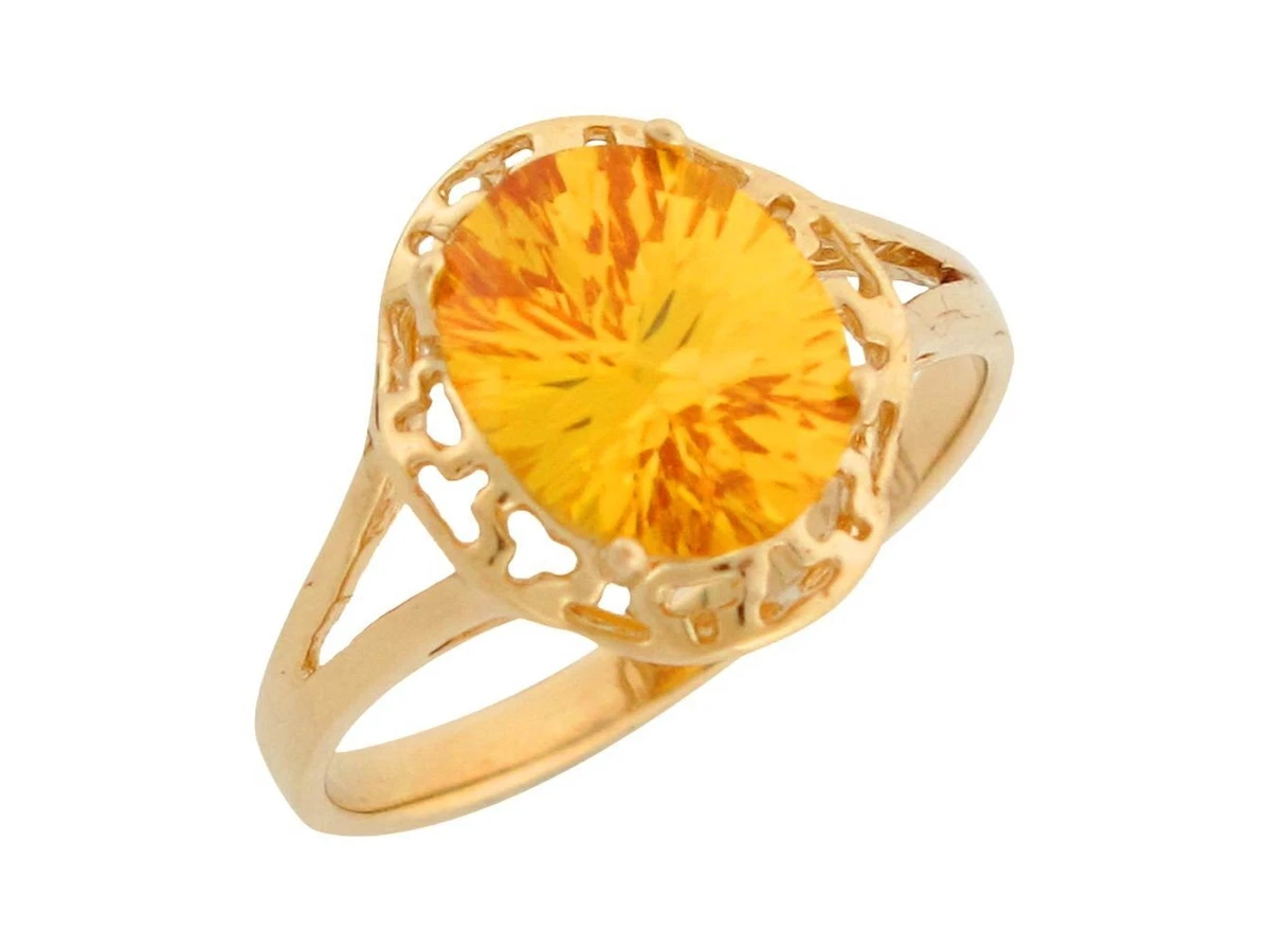 Citrine 2024 birthstone ring