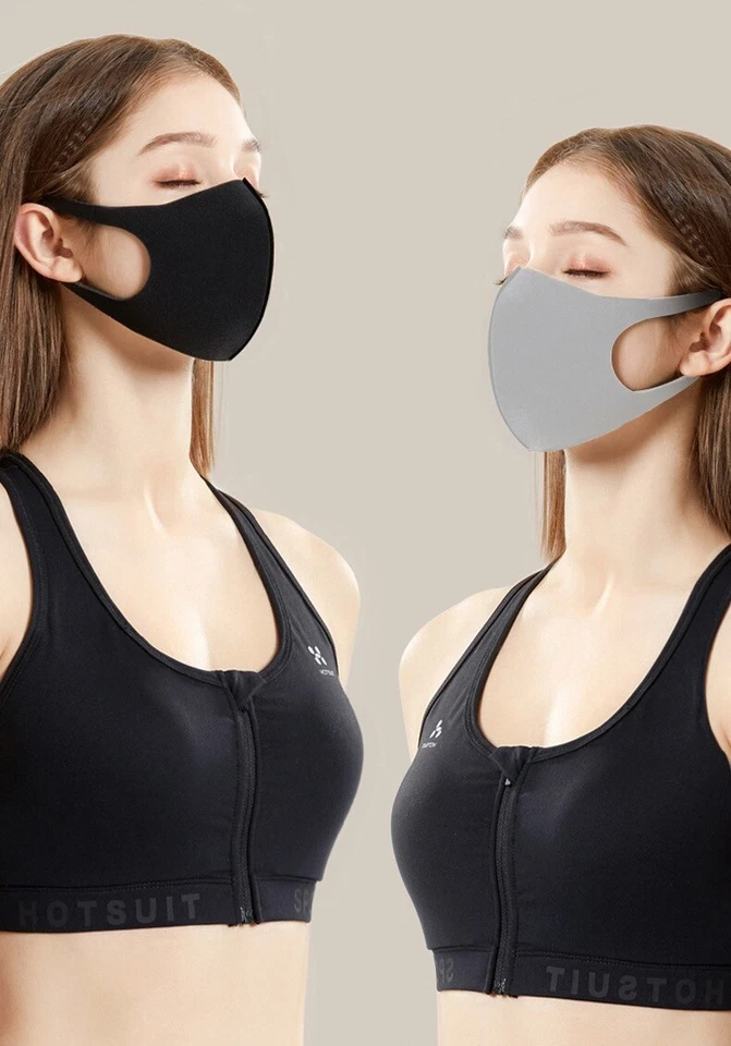 Fashion Looking Foam Half Face Protective Masks Slim Mouth Cover Retail Package - Image 3 of 4