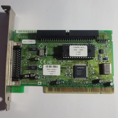 Adaptec/AHA-2930CU/PCI/SCSI/Controller PCI Card/ASSY 1686806-05/AHA-2930CU