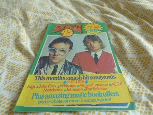 DISCO 45 - FEB 1980, THE BUGGLES / THE RAMONES / MATCHBOX / RUPERT HOLMES