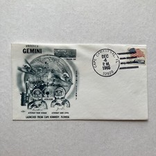 Project Gemini Gemini 7 Spaceflight Jim Lovell & Frank Borman 12-4-65
