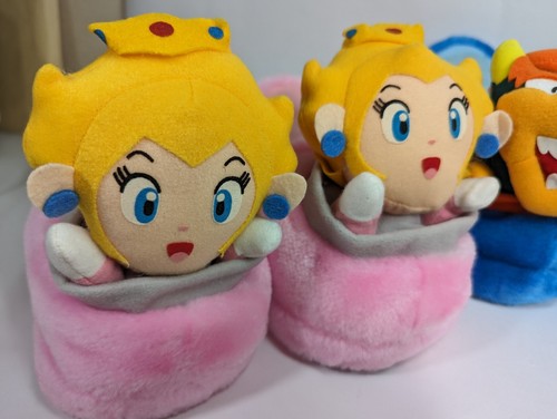 Super Mario Plush Slippers Set 1993 Banpresto - Picture 6 of 13
