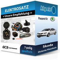 für Skoda Octavia Fliessheck 04- ECS E-Satz 7Polig Fahrzeugspezifisch NEU