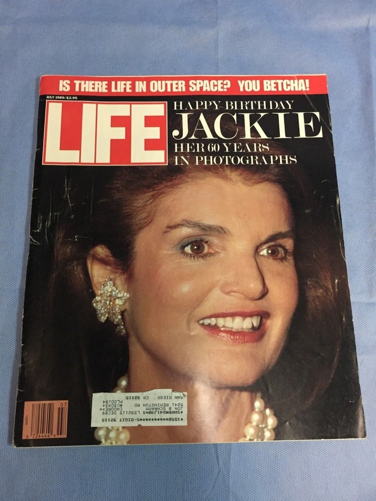LIFE MAGAZINE July 1989 Happy Birthday Jackie