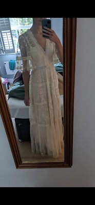 Needle and Thread Lottie lace gown size 6 | eBay UK