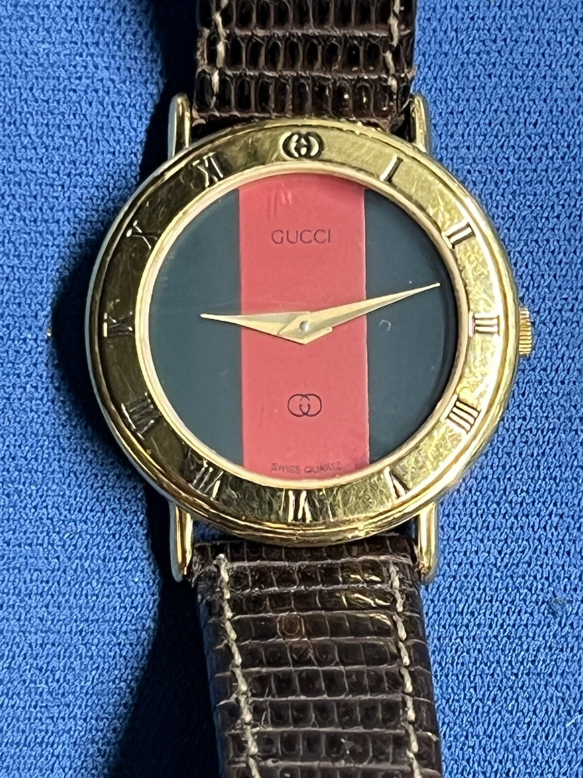 Gucci Femme Shelly Line 3000L Batterie Neuve 