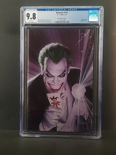 Batman #135 Alex Ross Joker Variant C CGC 9.8 SDCC Exclusive Virgin Variant #900