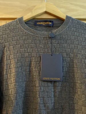 Louis Vuitton Damier Signature Crew Neck Jumper (XS)- New And