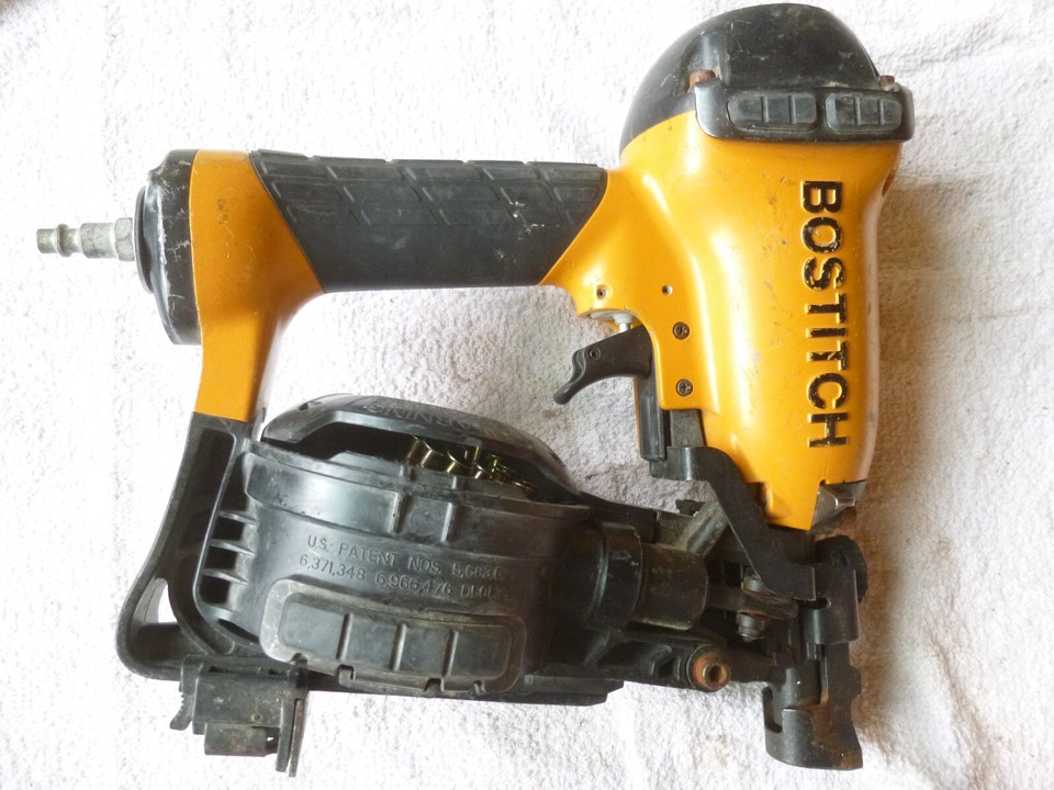 Bostitch RN461 Coil Roofing Nailer / Nail Gun. Air / Pneumatic eBay