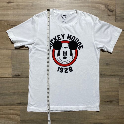 Uniqlo UT Disney Unisex Mickey Mouse 1928 Graphic Short Sleeve Tee XS White - Picture 5 of 8