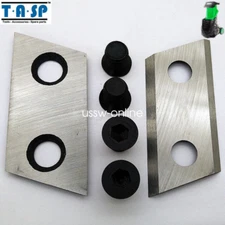 2PC Garden Chipper Blade Knife for EINHELL 2440  2040 ROK 2000W Eco ES1600