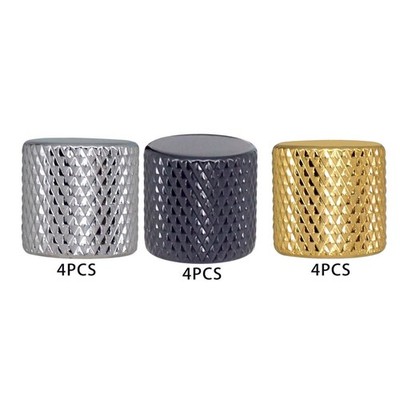 4Pcs Tone Volume Control Knob Dome Knob für E-Gitarren-Zubehör