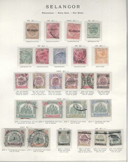 MALAYA STATES SELANGOR CLASSIC COLLECTION 2 SCANS 297
