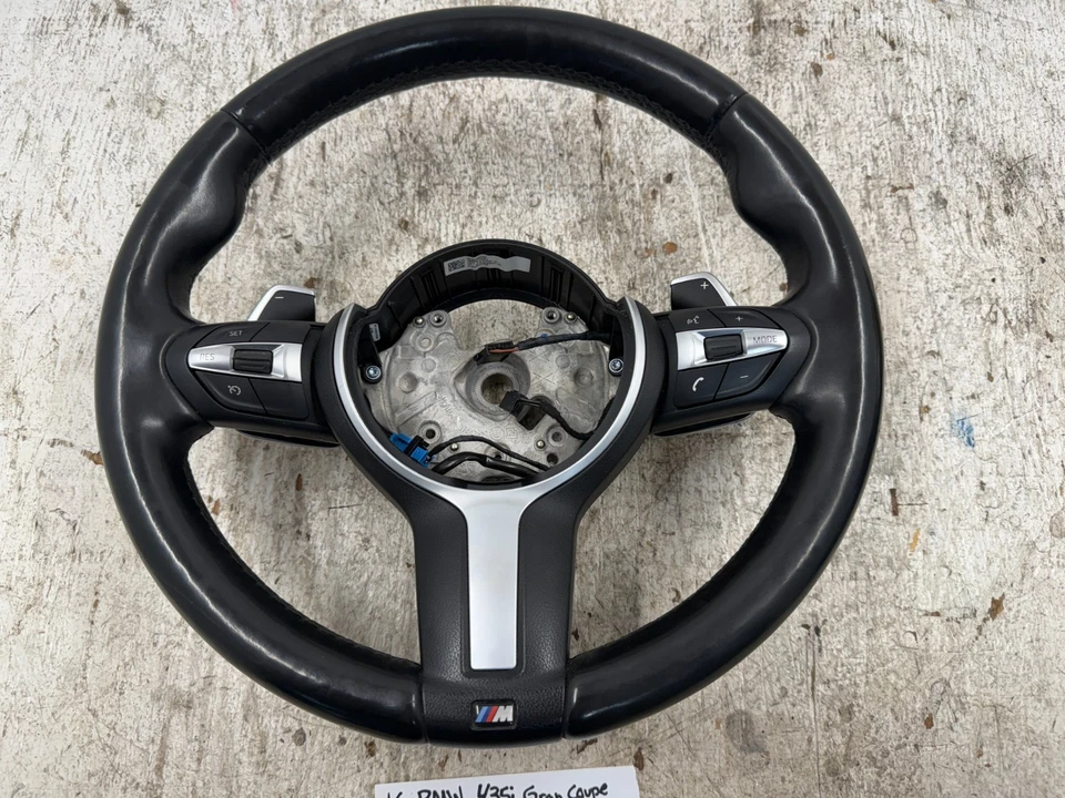 16 BMW 435i GRAN COUPE OEM M VOLANTE ESPORTIVO AUTOMÁTICO F32 F30 14-17 - Imagem 2 de 4