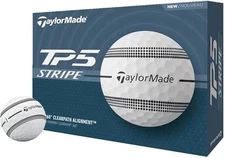 Taylor Made TP5 Stripe Golf Balls (White, 24pk) 2dz 2024 NEW - Limited Time Only